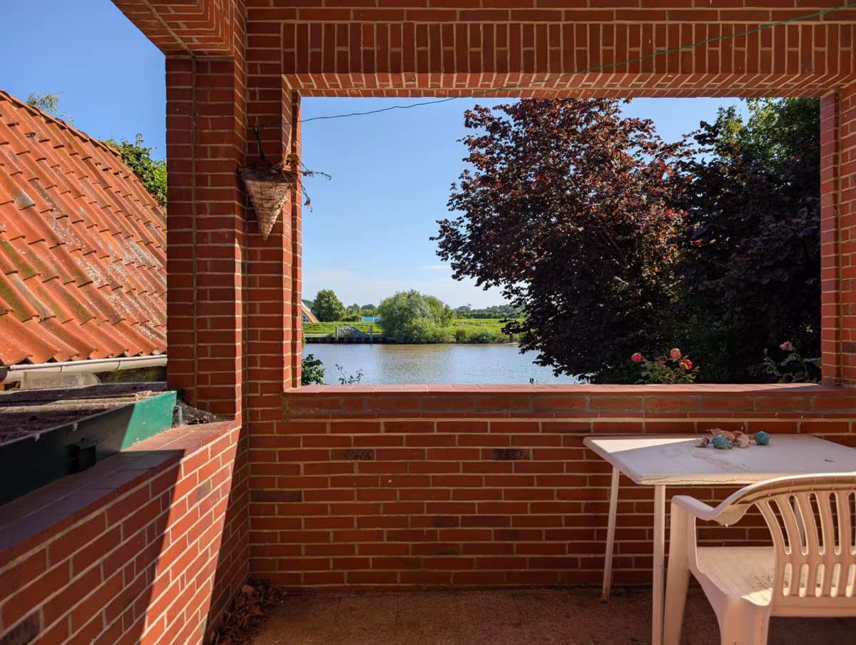 Balkon EG mit Wasserblick