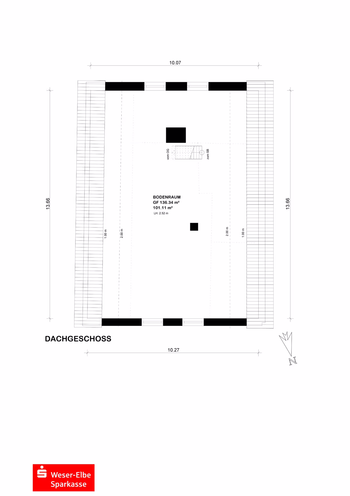 Grundriss Dachgeschoss
